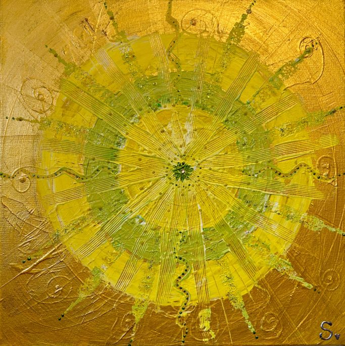 Frequenzbild - Originalkunst von Licht.Bilder.Seele