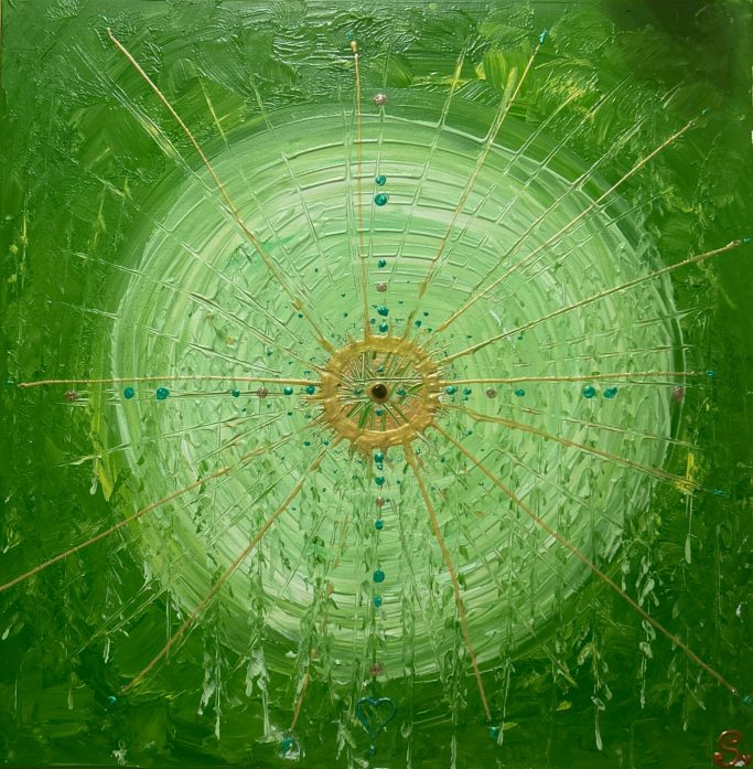 Frequenzbild - Originalkunst von Licht.Bilder.Seele