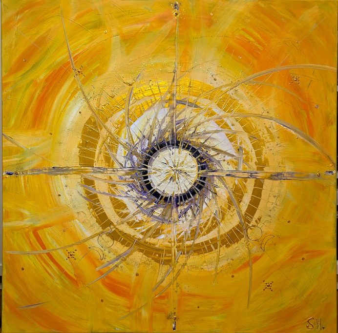 Frequenzbild - Originalkunst von Licht.Bilder.Seele