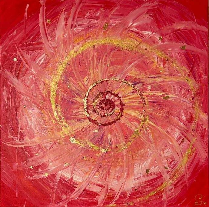 Frequenzbild - Originalkunst von Licht.Bilder.Seele