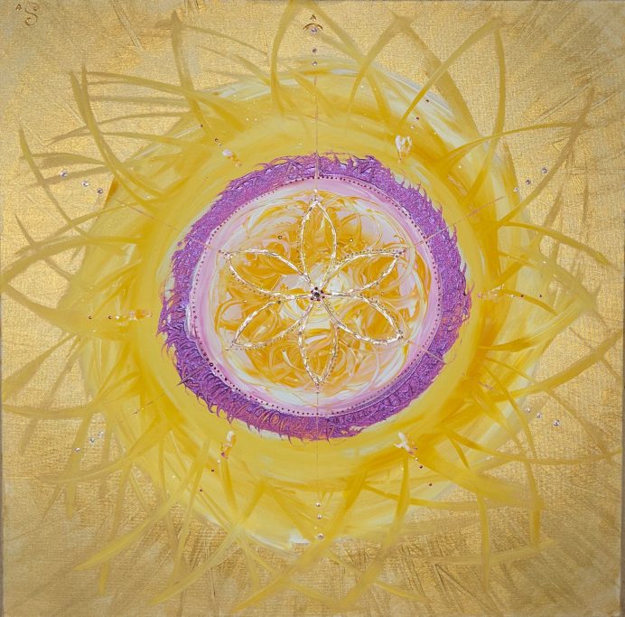 Frequenzbild - Originalkunst von Licht.Bilder.Seele