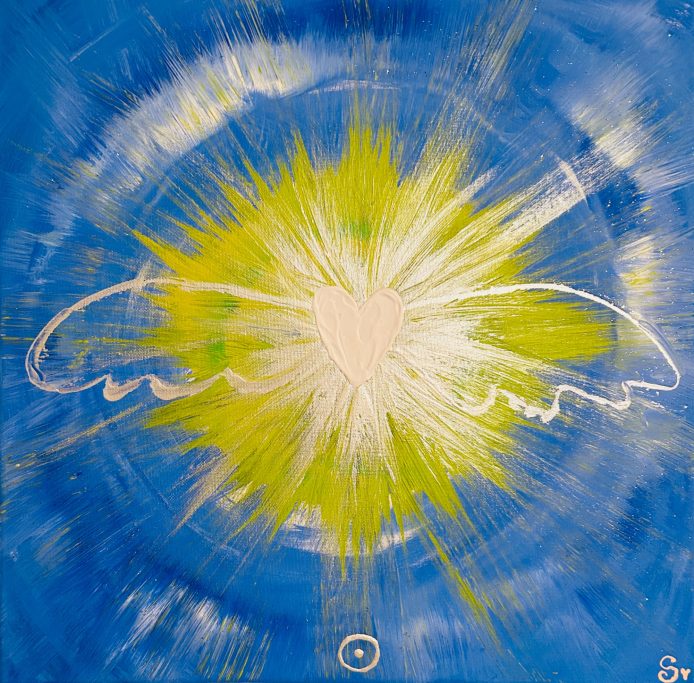 Frequenzbild - Originalkunst von Licht.Bilder.Seele