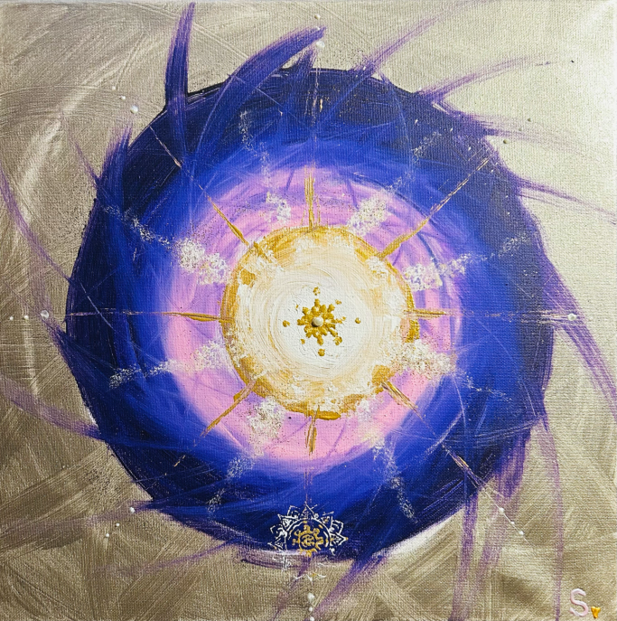 Frequenzbild - Originalkunst von Licht.Bilder.Seele